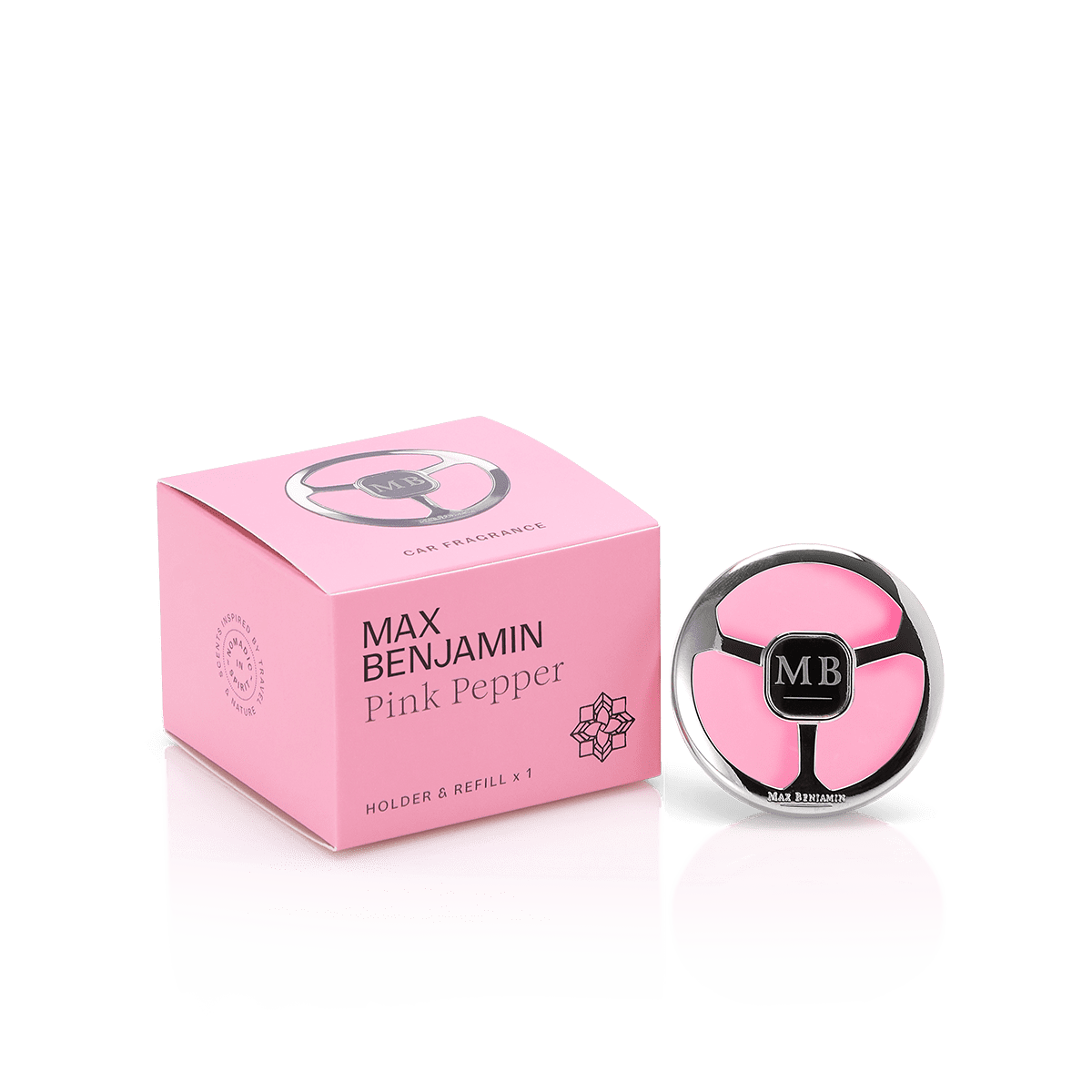 Max Benjamin Pink Pepper Car Fragrance Set