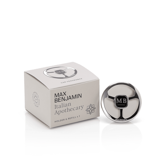 Max Benjamin Italian Apothecary Car Fragrance Set