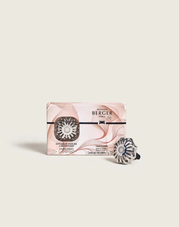 Maison Berger Corali Lady Flower Car Diffuser Set