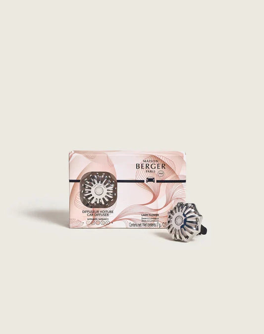 Maison Berger Corali Lady Flower Car Diffuser Set
