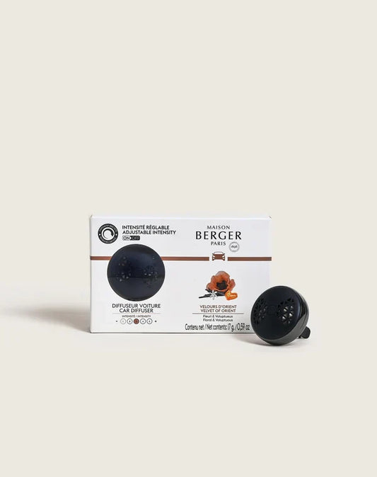Maison Berger Velvet of Orient Car Diffuser Set
